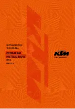 KTM BUI215 Operating Instructions Manual preview