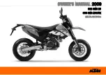 Предварительный просмотр 1 страницы KTM Chassis 690 SMC Owner'S Manual