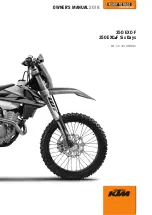 KTM F8203R2 Owner'S Manual preview