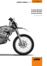 KTM Freeride 250 R EU Owner'S Manual предпросмотр