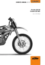 Предварительный просмотр 1 страницы KTM Freeride 350 2013 Owner'S Manual