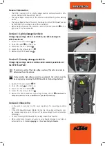 Preview for 30 page of KTM Freeride E-SX Owner'S Manual