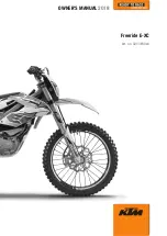 Предварительный просмотр 1 страницы KTM Freeride E-XC 2018 Owner'S Manual