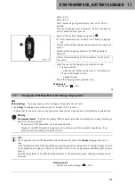 Preview for 115 page of KTM Freeride E-XC NG 2018 Owner'S Manual