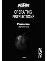 KTM Pedelec 2012 Operating Instructions Manual предпросмотр