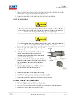 Предварительный просмотр 69 страницы KTM TRILINE Operation And Maintenance Manual