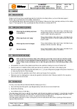 Предварительный просмотр 4 страницы KTR-Group CLAMPEX KTR 125 Operating & Assembly Instructions