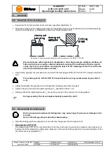 Предварительный просмотр 6 страницы KTR-Group CLAMPEX KTR 125 Operating & Assembly Instructions