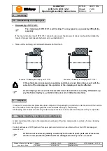 Предварительный просмотр 7 страницы KTR-Group CLAMPEX KTR 125 Operating & Assembly Instructions