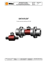 Предварительный просмотр 1 страницы KTR-Group DATAFLEX 42/1000 Operating & Assembly Instructions