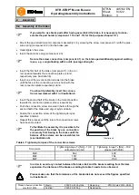 Предварительный просмотр 9 страницы KTR-Group KTR-STOP M B Series Operating & Assembly Instructions