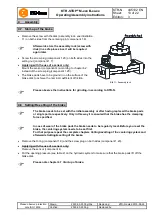 Предварительный просмотр 13 страницы KTR-Group KTR-STOP M B Series Operating & Assembly Instructions