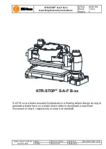 Preview for 1 page of KTR-Group KTR-STOP S-A-F B Series Operating & Assembly Instructions