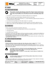 Предварительный просмотр 6 страницы KTR-Group KTR-STOP S F B Series Operating & Assembly Instructions