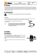 Предварительный просмотр 6 страницы KTR-Group NVT-E Series Operating & Assembly Instructions