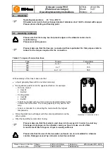 Предварительный просмотр 5 страницы KTR-Group PHE Series Operating & Assembly Instructions