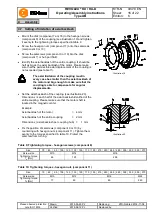 Предварительный просмотр 16 страницы KTR-Group REVOLEX KX 105 Operating & Assembly Instructions