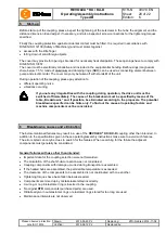 Предварительный просмотр 20 страницы KTR-Group REVOLEX KX 105 Operating & Assembly Instructions