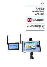 KTS-Electronic GPA 3000 DR User Manual предпросмотр