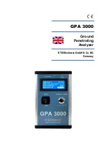 Предварительный просмотр 1 страницы KTS-Electronic GPA 3000 Manual