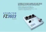 Предварительный просмотр 3 страницы Kuassa efektor FZ3603 fuzz Manual