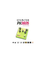 Kuassa EFEKTOR PH3605 PHASER User Manual preview