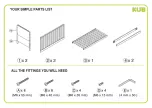 Preview for 3 page of kub DULCIA 39401469 Assembly Manual