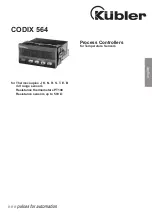 Preview for 23 page of Kübler CODIX 564 Manual