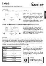 Preview for 29 page of Kübler Limes BA5 Manual