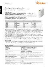 Preview for 4 page of Kübler LWLS.1 Mounting And Operating Instructions