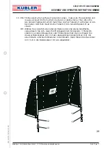 Предварительный просмотр 15 страницы KÜBLER SPORT Finta Soccer Goal D5093 Assembly And Operation Instruction