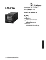 Предварительный просмотр 117 страницы Kubler Codix 924 User Manual