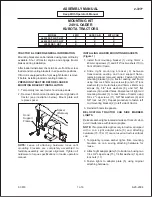 Kubota 2491 Assembly Manual предпросмотр