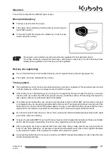 Предварительный просмотр 125 страницы Kubota 50740 Operating Instructions Manual