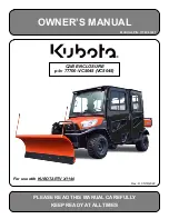 Kubota 77700-VC5045 Owner'S Manual preview