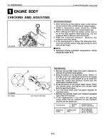 Предварительный просмотр 124 страницы Kubota 92.4 mm Stroke Series Workshop Manual