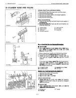 Предварительный просмотр 128 страницы Kubota 92.4 mm Stroke Series Workshop Manual