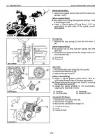 Предварительный просмотр 134 страницы Kubota 92.4 mm Stroke Series Workshop Manual