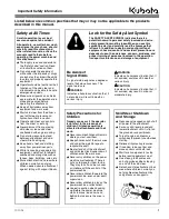 Preview for 5 page of Kubota AP-CC30 Operator'S Manual