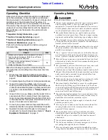 Preview for 14 page of Kubota AP-CC30 Operator'S Manual