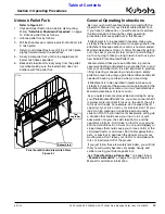 Предварительный просмотр 19 страницы Kubota AP-PFL4548 Operator'S Manual