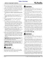 Preview for 23 page of Kubota AP-PS2072 Operator'S Manual