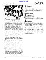 Предварительный просмотр 19 страницы Kubota AP-SD96 Operator'S Manual