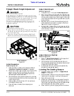 Preview for 15 page of Kubota AP-SG2572 Operator'S Manual