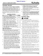 Preview for 18 page of Kubota AP-SGR1566 Operator'S Manual