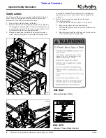 Preview for 10 page of Kubota AP-SR2672 Operator'S Manual