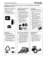 Preview for 7 page of Kubota AP-SRB1566 Operator'S Manual