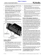 Preview for 17 page of Kubota AP-SRB1566 Operator'S Manual