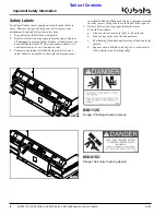 Preview for 10 page of Kubota AP-SSP1572 Operator'S Manual