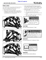 Preview for 10 page of Kubota AP-STP25 Operator'S Manual